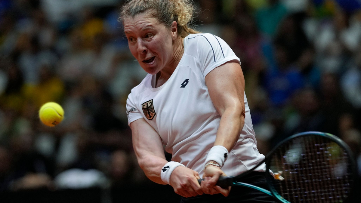 Anna-Lena Friedsam unterlag Beatriz Haddad Maia in drei Sätzen. - Foto: Andre Penner/AP/dpa