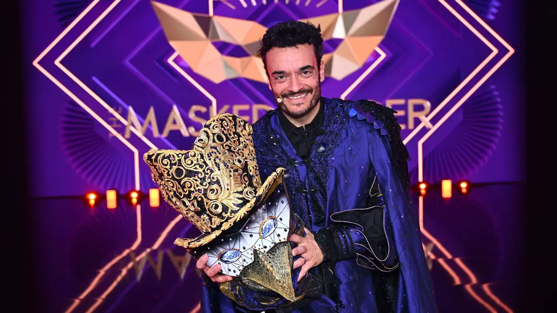 Bei «The Masked Singer» ist ein weiteres «Mysterium» gelöst: Der Sänger, Entertainer und TV-Moderator Giovanni Zarrella lüftete in der ProSieben-Show am Samstagabend die neu eingeführte Maske mit wechselnden Besitzern. - Bild: Willi Weber/ProSieben/dpa
