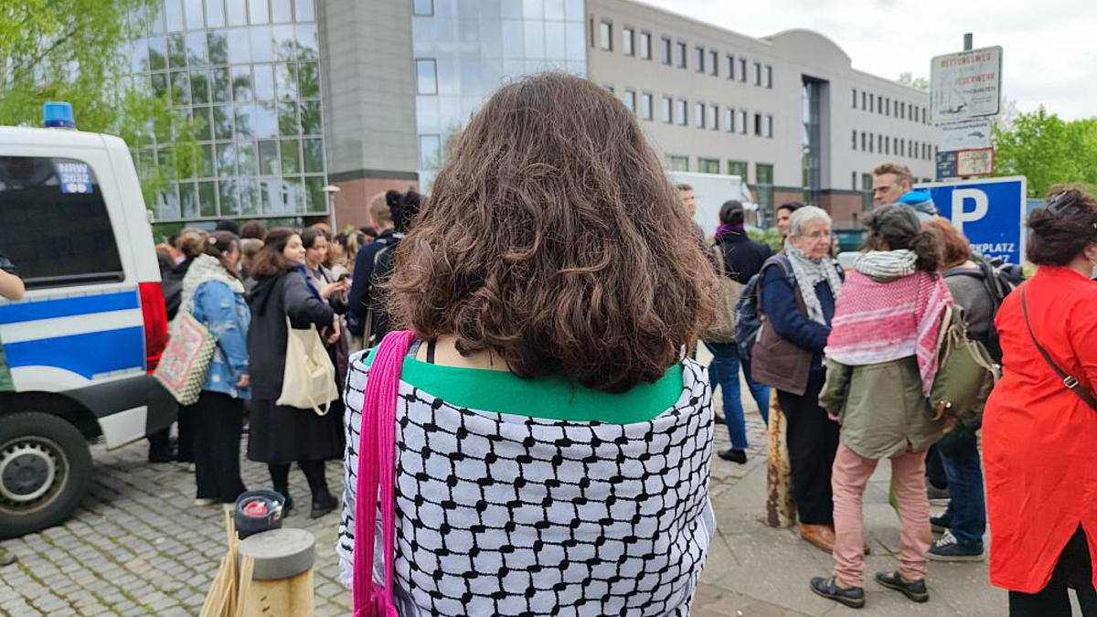 Palästina-Kongress am 12.04.2024 - Foto: über dts Nachrichtenagentur