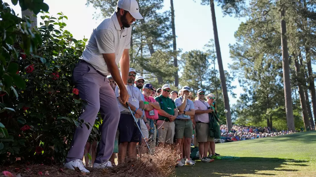 Scottie Scheffler führt das 88. Masters nach drei Runden an. - Bild: George Walker IV/AP