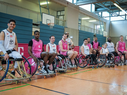 Gelebte Inklusion für neue Perspektiven: Rollstuhlbasketballer Köln 99ers treffen auf Telekom Baskets Bonn - Foto: presseportal.de