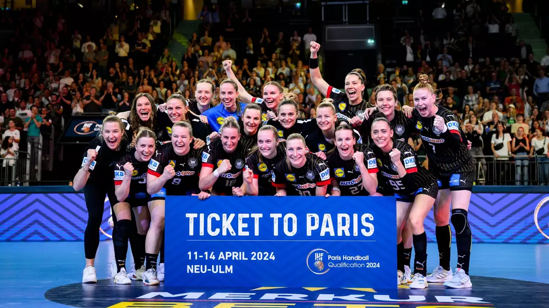 Die deutschen Handballerinnen qualifizierten sich erstmals seit 2008 wieder für die Olympischen Spiele. - Bild: Tom Weller/dpa