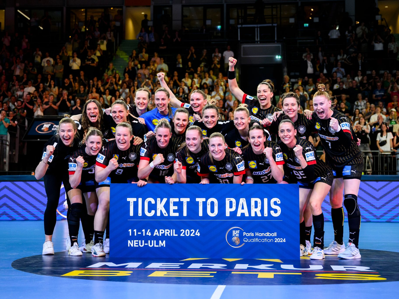 Die deutschen Handballerinnen qualifizierten sich erstmals seit 2008 wieder für die Olympischen Spiele. - Foto: Tom Weller/dpa