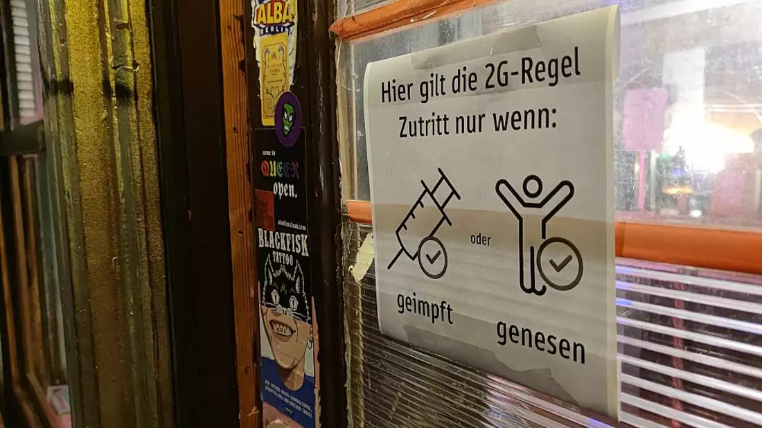 2G-Regel während der Corona-Pandemie (Archiv) - Bild: über dts Nachrichtenagentur