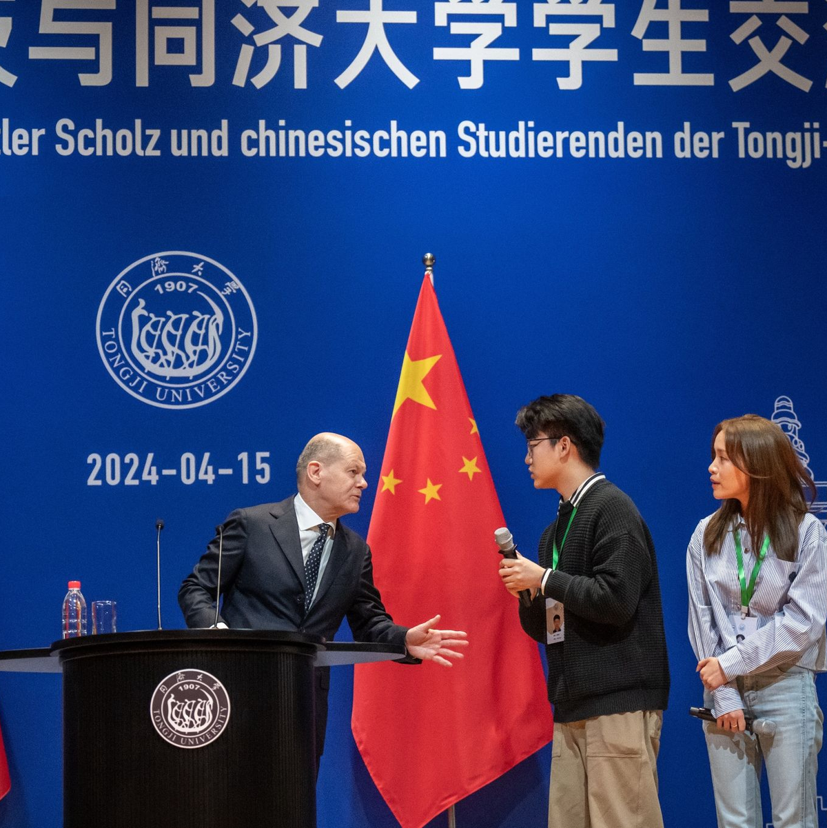 Chinas Staatspräsident Xi Jinping empfängt Bundeskanzler Olaf Scholz in Peking. - Foto: Michael Kappeler/dpa