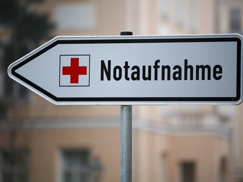 Im Fall der Fälle sollte sofort die Notaufnahme aufgesucht werden. - Foto: Jan Woitas/dpa