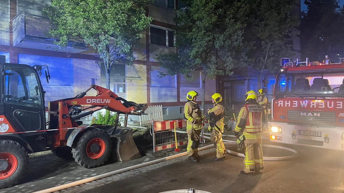 FW-Stolberg: Drei Verletzte bei Wohnungsbrand - Foto: presseportal.de