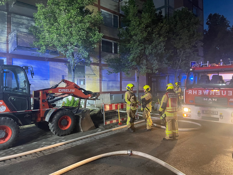 FW-Stolberg: Drei Verletzte bei Wohnungsbrand - Foto: presseportal.de