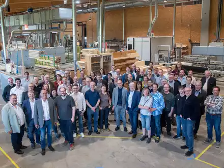 HARTL HAUS: Besuch der Tischlerinnung - Foto: HARTL HAUS über pressetext.de