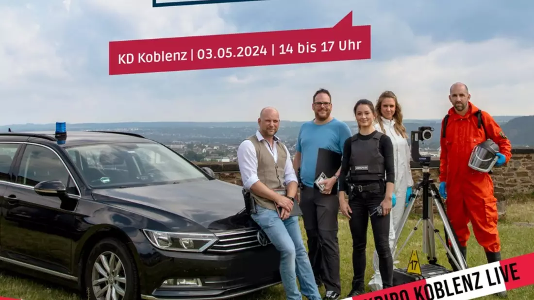 POL-PPKO: Kripo Koblenz Live 2.0: Der Berufsinfotag der besonderen Art - Bild: presseportal.de