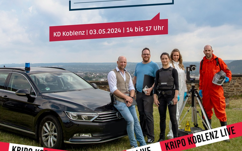 POL-PPKO: Kripo Koblenz Live 2.0: Der Berufsinfotag der besonderen Art - Foto: presseportal.de