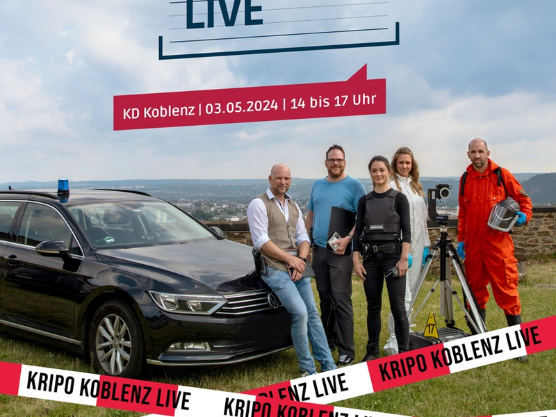 POL-PPKO: Kripo Koblenz Live 2.0: Der Berufsinfotag der besonderen Art - Foto: presseportal.de