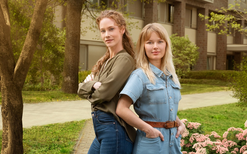 Sina-Valeska Jung Isabel Hinz Die Spreewaldklinik - Foto: SAT.1/Hardy Spitz, presseportal.de