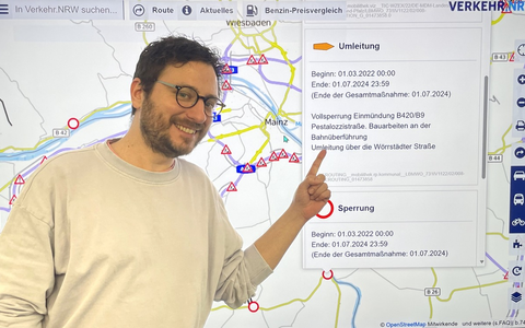 Verkehr.NRW baut Service über Landesgrenzen aus: Rheinland-Pfalz miteinbezogen - Foto: presseportal.de