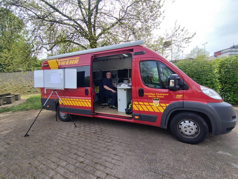 FW-EN: Wetter (Ruhr) - Feuerwehr führt Jahresübung durch - Foto: presseportal.de