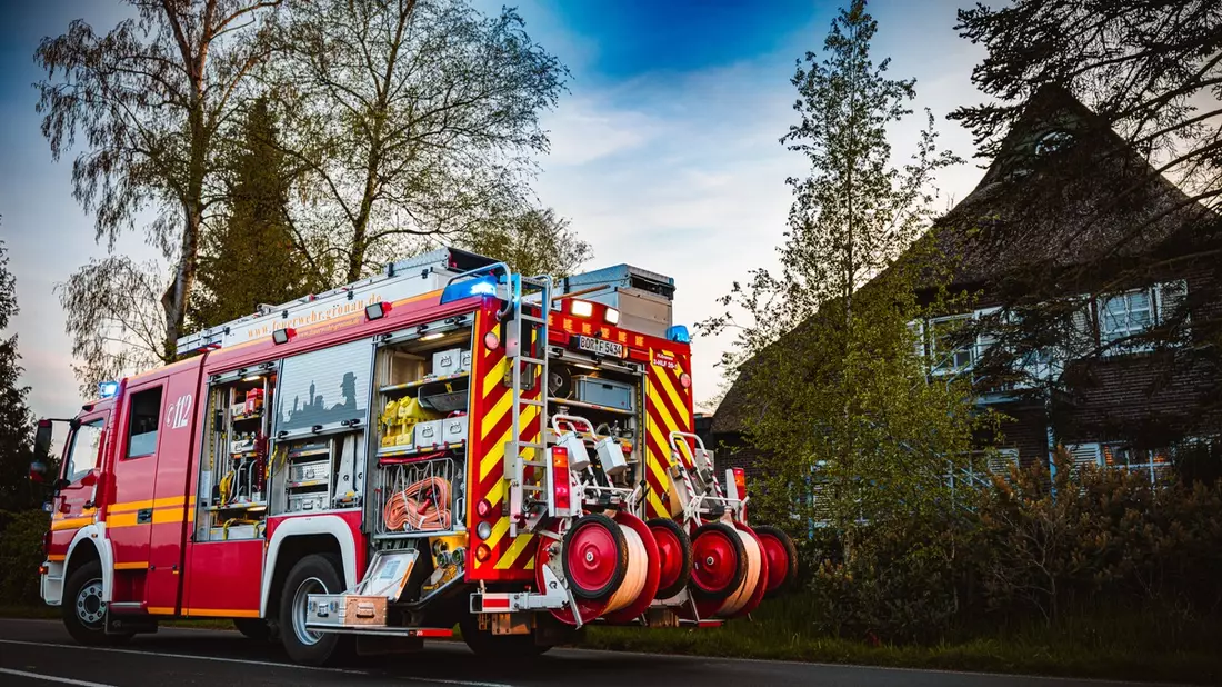 FW Gronau: Arbeitsreiches Wochenende für die Feuerwehr Gronau - Bild: presseportal.de
