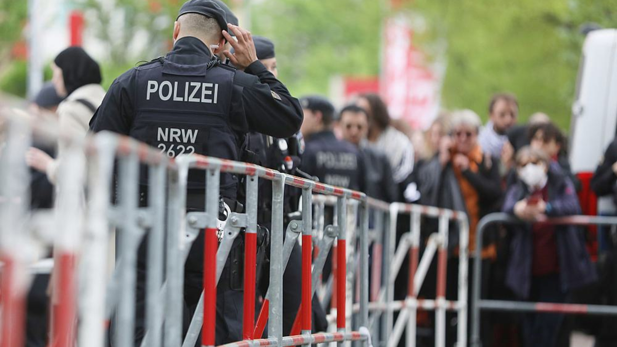 Palästina-Kongress am 12.04.2024 - Foto: über dts Nachrichtenagentur