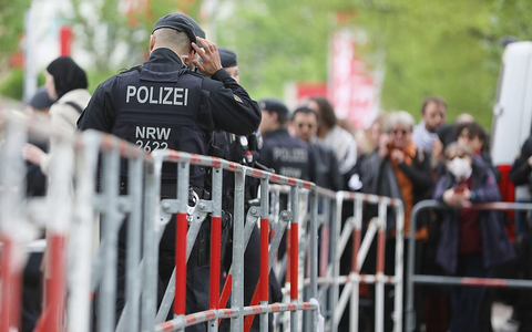 Palästina-Kongress am 12.04.2024 - Foto: über dts Nachrichtenagentur