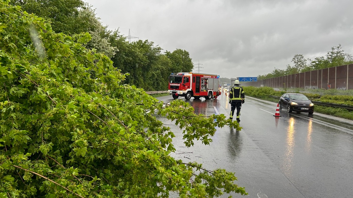 FW-Lohmar: Mehrere wetterbedingte Einsätze nach starken Windböen - Foto: presseportal.de