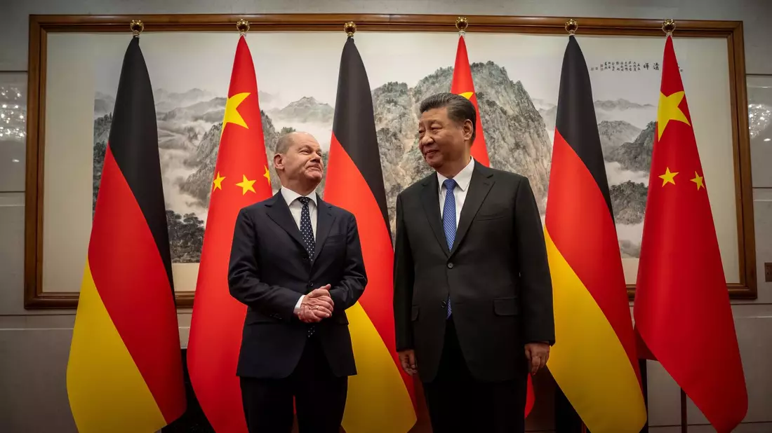 Scholz hatte Xi zuletzt im April während einer China-Reise in Peking getroffen. (Archivbild) - Bild: Michael Kappeler/dpa