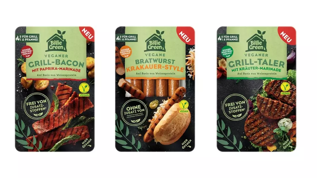 Einfach zum Verlieben: Billie Green bringt vegane Grillhelden auf den Teller! / Vegane Leckerbissen für die Grillsaison - Bild: presseportal.de