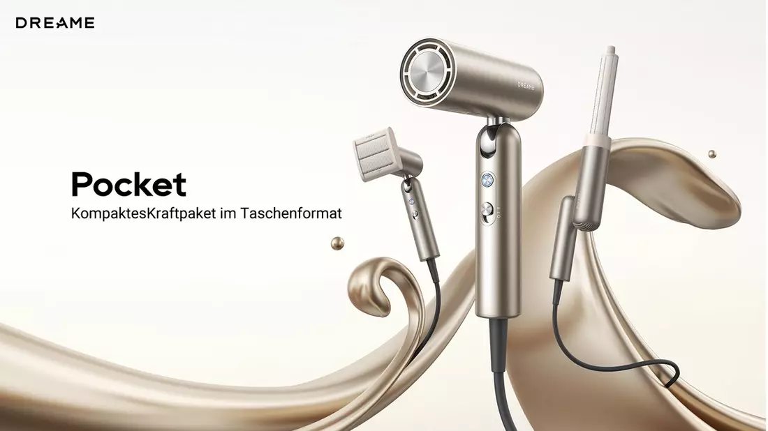 Der neue Dreame Pocket / Das neue, kompakte Styling-Wunder - Bild: presseportal.de