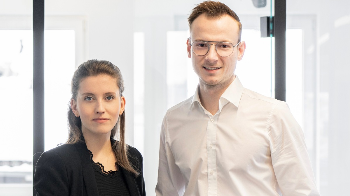 Julian Mayrbäurl & Laura Fendrich: Digitales Recruiting für die Ingenieure der Zukunft - Foto: presseportal.de
