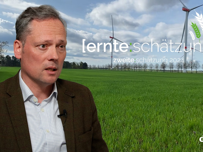 Zweite DRV-Ernteschätzung 2024 / Aussetzung der Stilllegungspflicht kommt für Getreide zu spät - Foto: presseportal.de