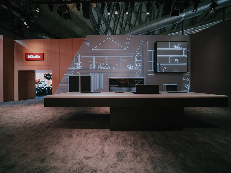 Zurück auf der Eurocucina - Miele zeigt intuitives Standkonzept für die Sinne - Foto: presseportal.de