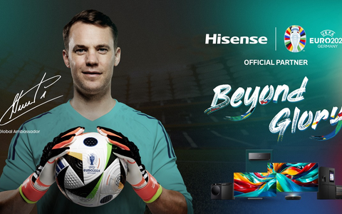 Hisense startet UEFA EURO 2024-Kampagne: Manuel Neuer ist Markenbotschafter - Foto: presseportal.de