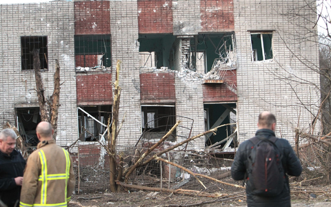 Infolge eines russischen Raketenangriffs auf einen Kindergarten und eine Hochschule sind in der ukrainischen Großstadt Dnipro mehrere Menschen, darunter auch Kinder, verletzt worden. - Foto: -/https://photonew.ukrinform.com/ Ukrinform/dpa