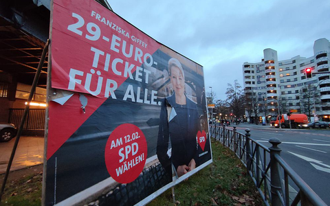 Das 29-Euro-Ticket war das zentrale Wahlkampfthema für die Berliner SPD vor der Wiederholungswahl 2023 (Archiv) - Foto: über dts Nachrichtenagentur