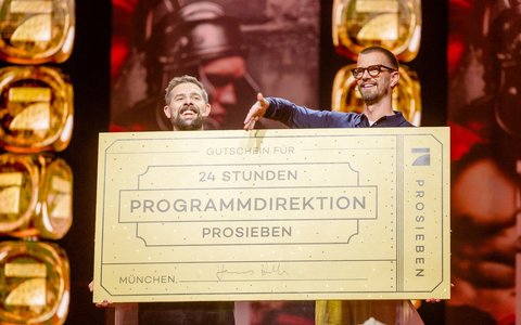 Klaas Heufer-Umlauf Joko Winterscheidt Joko und Klaas gegen ProSieben - Foto: Seven.One/Nadine Rupp, presseportal.de