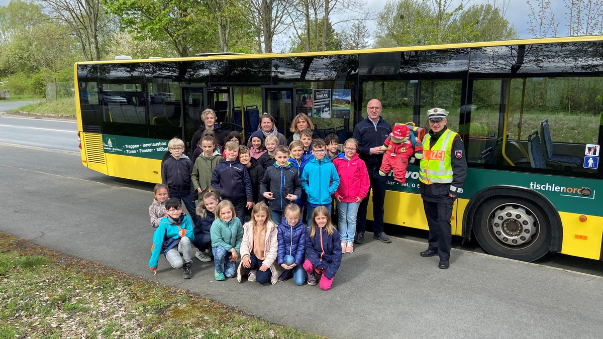 POL-GS: Sicherer Schulweg- Polizei Goslar unterstützt Initiative - Foto: presseportal.de