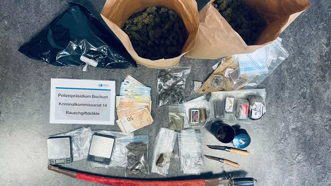 POL-BO: Fahndungserfolg: Polizei stellt mehrere Kilogramm Drogen sicher - Bild: presseportal.de