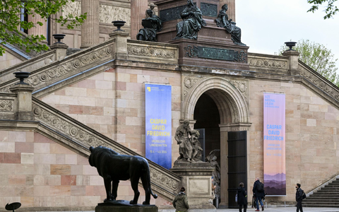 In der Alten Nationalgalerie in Berlin geht es um Caspar David Friedrich und die Natur. - Foto: Jens Kalaene/dpa In der Alten Nationalgalerie in Berlin geht es um Caspar David Friedrich und die Natur. - Foto: Jens Kalaene/dpa