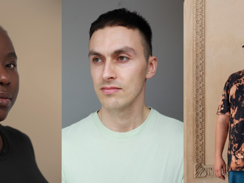 Der Kulturkreis der deutschen Wirtschaft vergibt den ars viva Preis in diesem Jahr an Wisrah C. V. da R. Celestino (*1989), Vincent Scheers (*1990) und Helena Uambembe (*1994) - Foto: presseportal.de