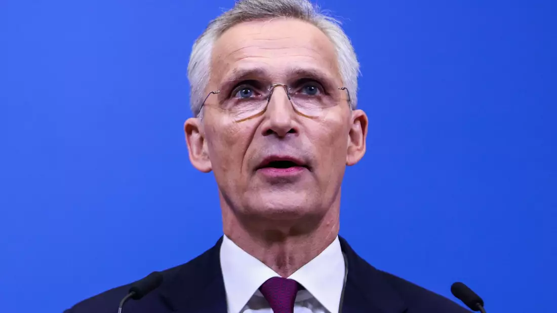Nato-Generalsekretär Jens Stoltenberg beruft eine Sitzung des Nato-Ukraine-Rats ein (Archivbild). - Bild: Johanna Geron/Pool Reuters/AP/dpa
