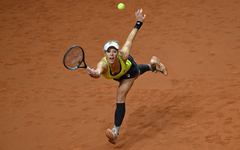 Verlor in Stuttgart: Laura Siegemund. - Foto: Marijan Murat/dpa