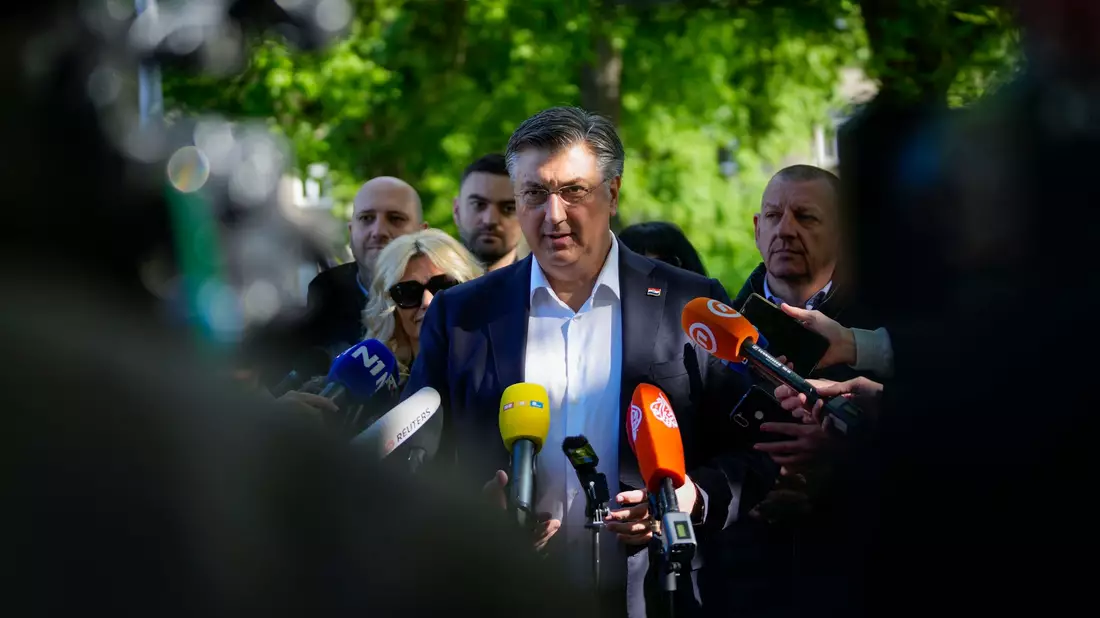 Andrej Plenkovic regiert seit 2016 in Kroatien. - Bild: Darko Vojinovic/AP