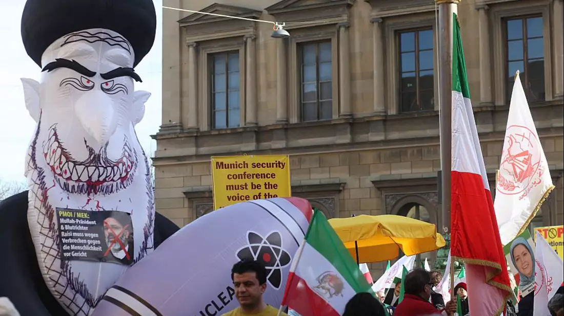 Protest gegen Iran vor Münchner Sicherheitskonferenz (Archiv) - Bild: über dts Nachrichtenagentur