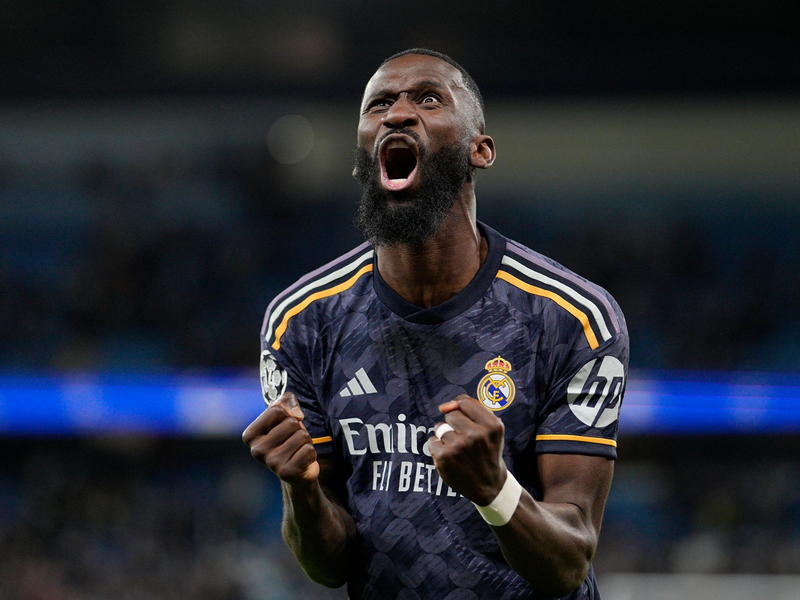 Antonio Rüdiger war der Matchwinner für Real Madrid. - Foto: Dave Shopland/AP