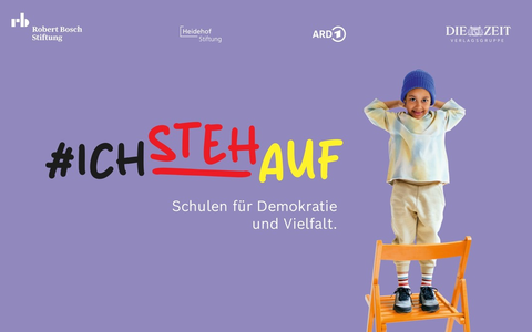 Anmeldestart zum bundesweiten Aktionstag #IchStehAuf - Schulen für Demokratie und Vielfalt - Foto: presseportal.de