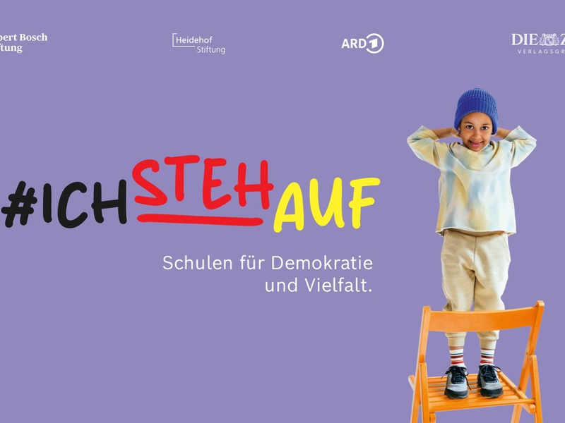 Anmeldestart zum bundesweiten Aktionstag #IchStehAuf - Schulen für Demokratie und Vielfalt - Foto: presseportal.de