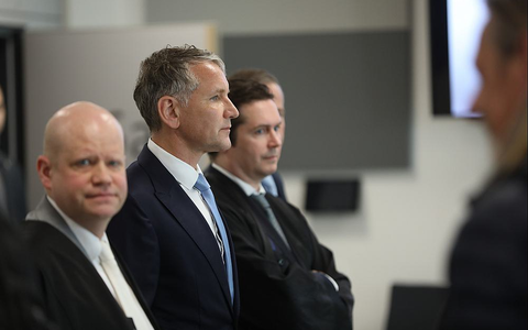 Höcke-Prozess in Halle (Saale) am 18.04.2024 - Foto: über dts Nachrichtenagentur