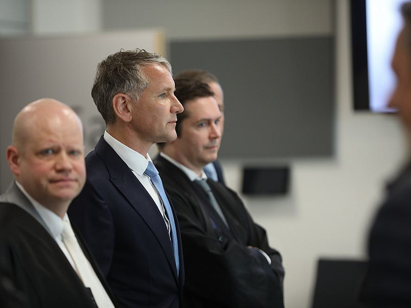 Höcke-Prozess in Halle (Saale) am 18.04.2024 - Foto: über dts Nachrichtenagentur