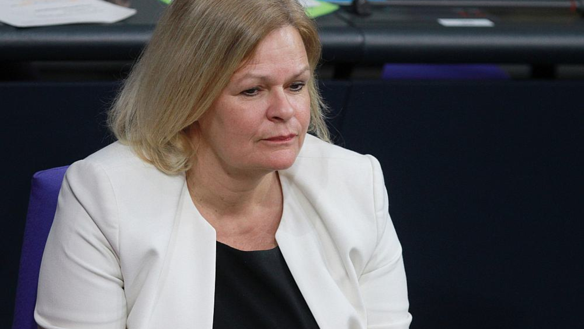 Nancy Faeser (Archiv) - Foto: über dts Nachrichtenagentur