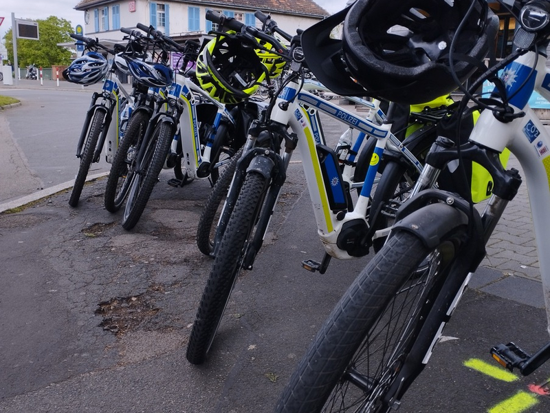 POL-DA: Darmstadt/Weiterstadt: Darmstädter Polizei auf Fahrradstreife - Foto: presseportal.de