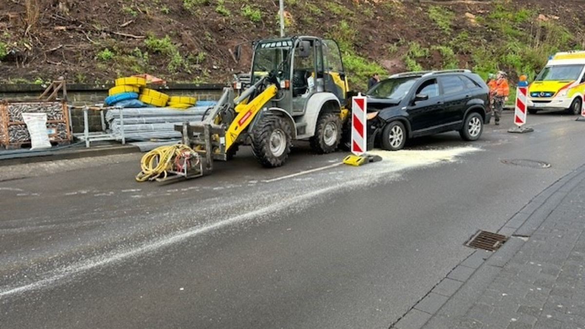 POL-PDTR: Verkehrsunfall unter Alkoholeinfluss - Zwei verletzte Bauarbeiter - Foto: presseportal.de