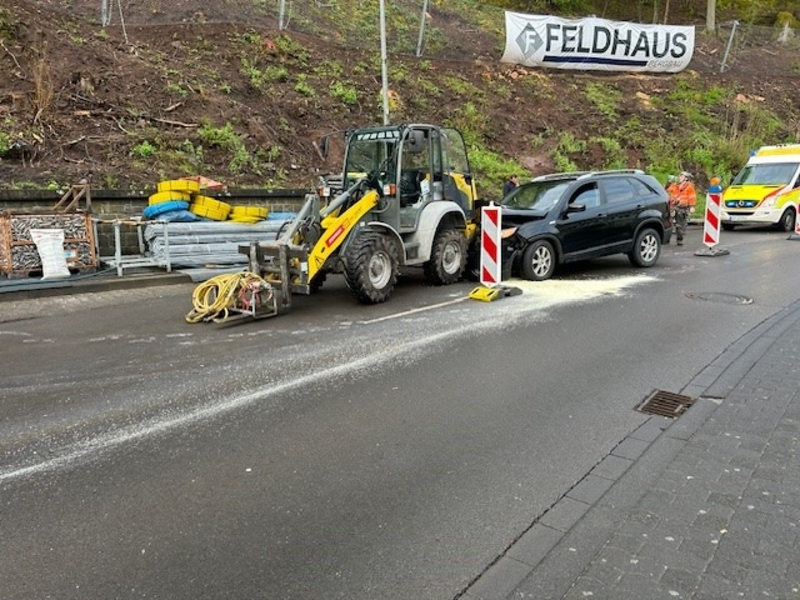POL-PDTR: Verkehrsunfall unter Alkoholeinfluss - Zwei verletzte Bauarbeiter - Foto: presseportal.de